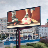 Leadleds Outdoor LED Display Screen Double Sided Waterproof Business Sign, 9.5 x 4.2 Ft